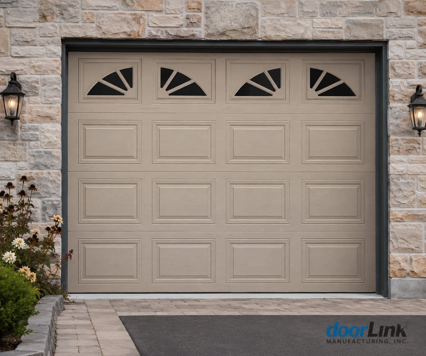 Short Panel garage door
